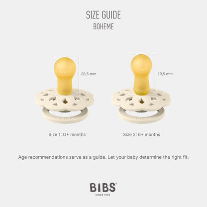 BIBS BOHEME Schnuller 2er-Pack 6M+
