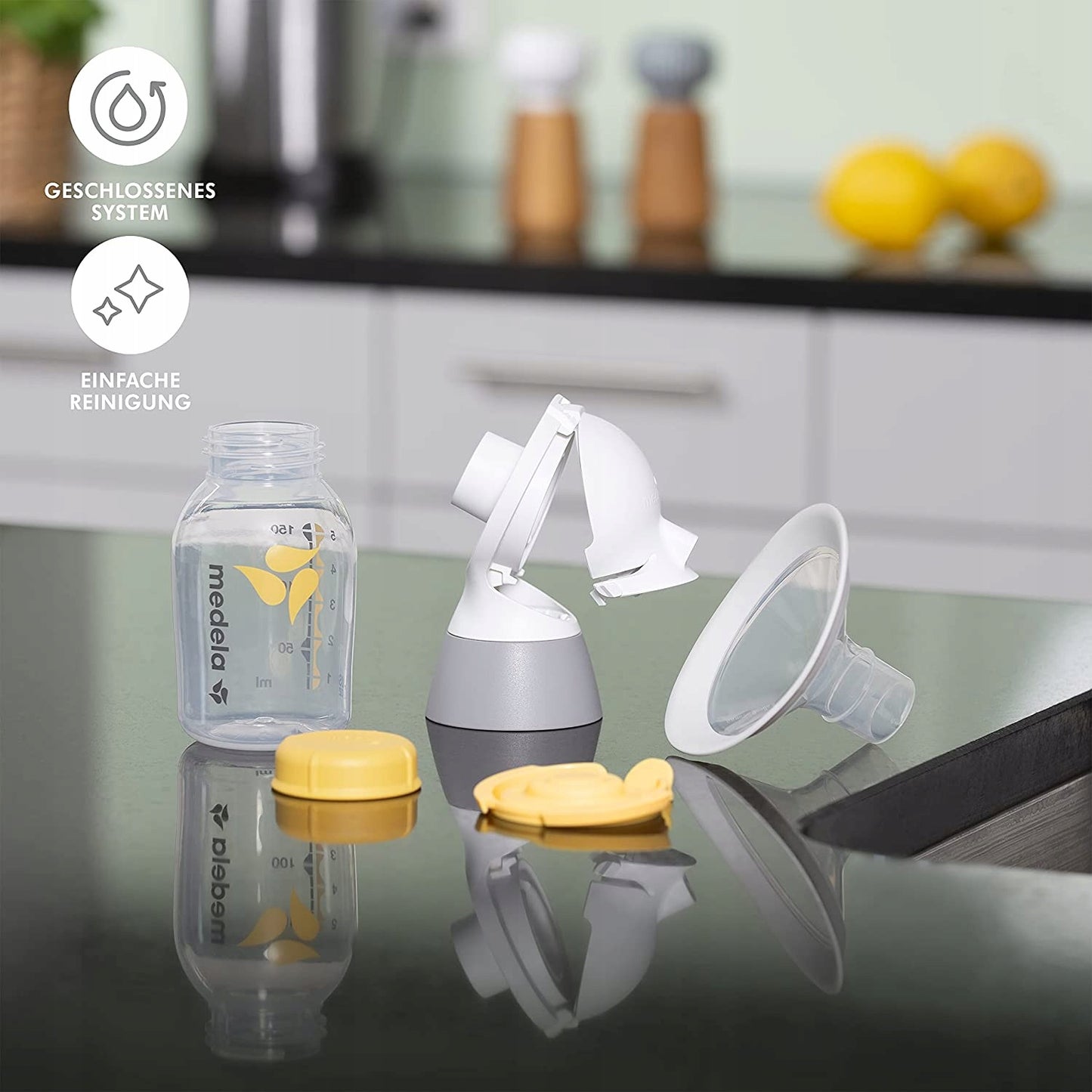 MEDELA SOLO elektromos, kétfázisú, USB-s mellszívó