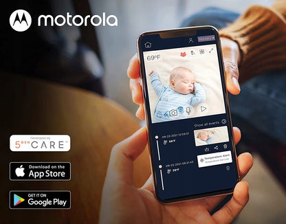 MOTOROLA VM65X Connect elektronikus bébiőr 5" + oszlop