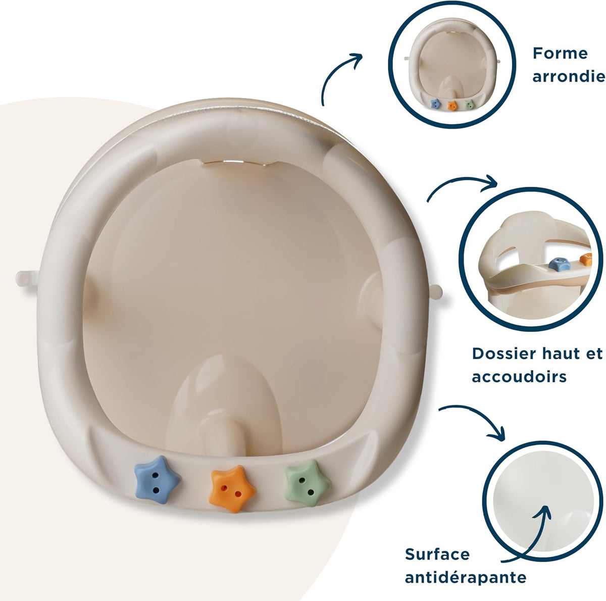 Scăunel de baie THERMOBABY 6 luni+
