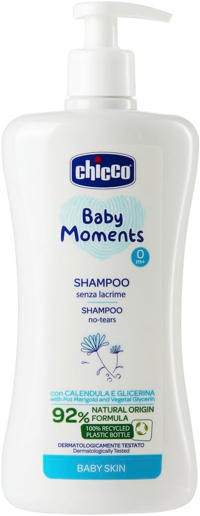 CHICCO BabyMoments shampooing pour bébés 500 ml 0m+