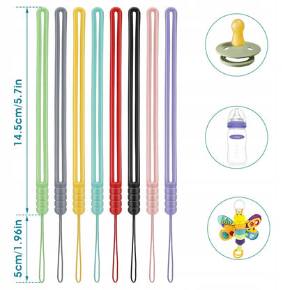 Clipsă DIN CAUCIUC pentru suzetă, jucării și accesorii, 14,5 cm