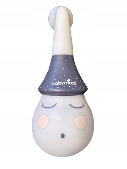 BABYMOOV Tweesty prenosná nočná lampička, 7 farieb, 3 melódie, 23 cm