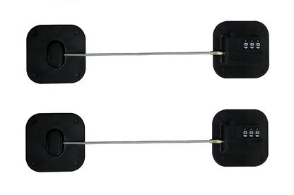 CHILD SAFETY LOCKprotection of cupboards, drawers, fridges, cookers2 pieces includedcolour blackdimensions