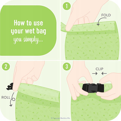 BAMBINO MIO sac impermeabil pentru scutece umede