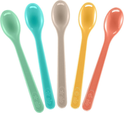 NIP zestaw łyżeczek 14 cm 4m+ 5 sztuk – zdjęcie 1