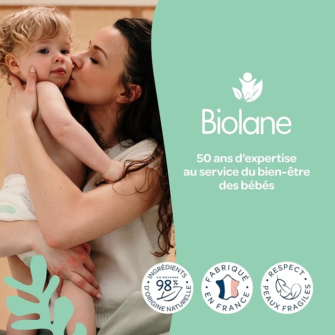 BIOLANE șervețele pentru toaletă 5x54 buc.