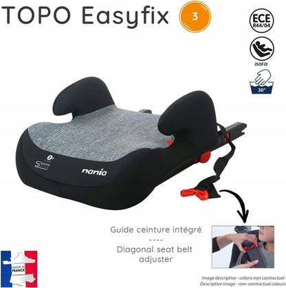 NANIA eASYFIX κάθισμα αυτοκινήτου booster group III / 22-36kg