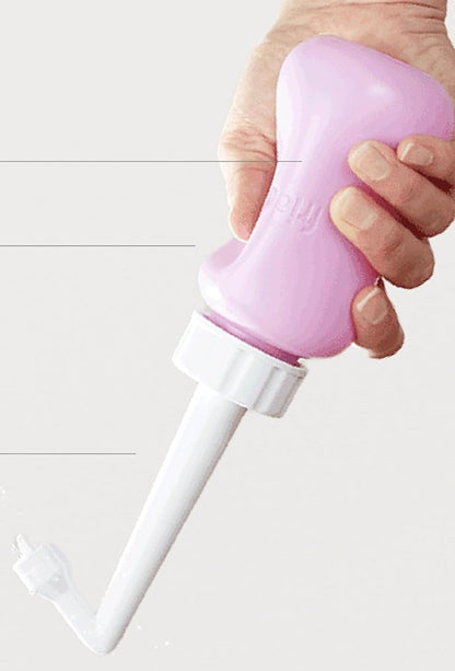 FRIDA Mom fľaša na popôrodnú starostlivosť Peri 295 ml + puzdro