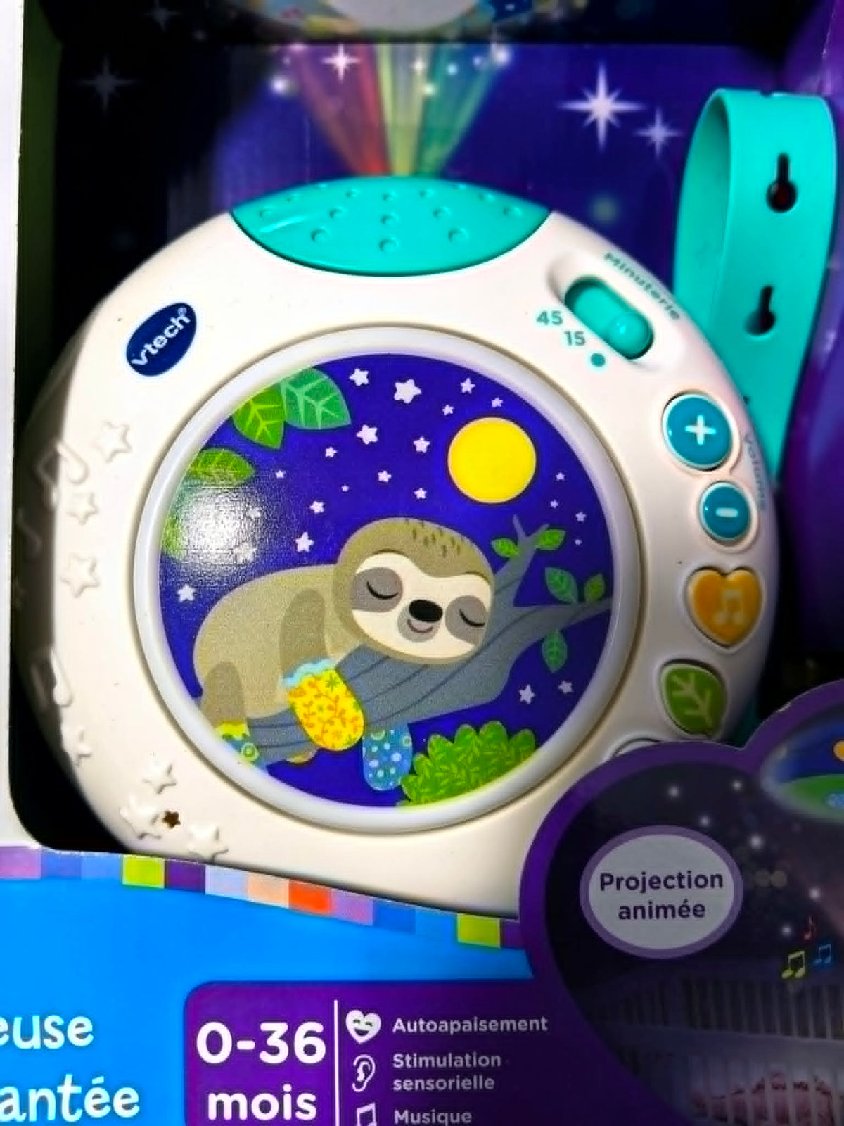 VTECH Lumi glasbeni projektor in nočna lučka FRANCOŠČINA