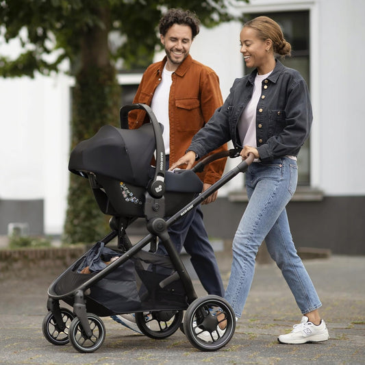 MAXI-COSI adapter wózek ADORRA LEONA OXFORD LILA NOVA fotelik PEBBLE CORAL – zdjęcie produktu 2