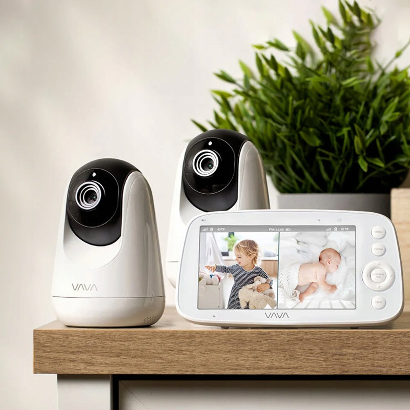 VAVA VA-IH009 Babyphone 5" + 2 ferngesteuerte Kameras