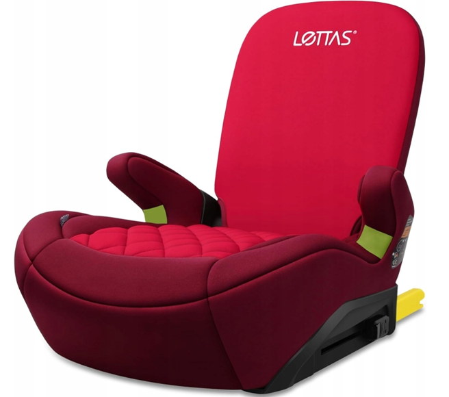 LETTAS I-SIZE Kindersitzerhöhung Gruppe III mit ISOFIX
