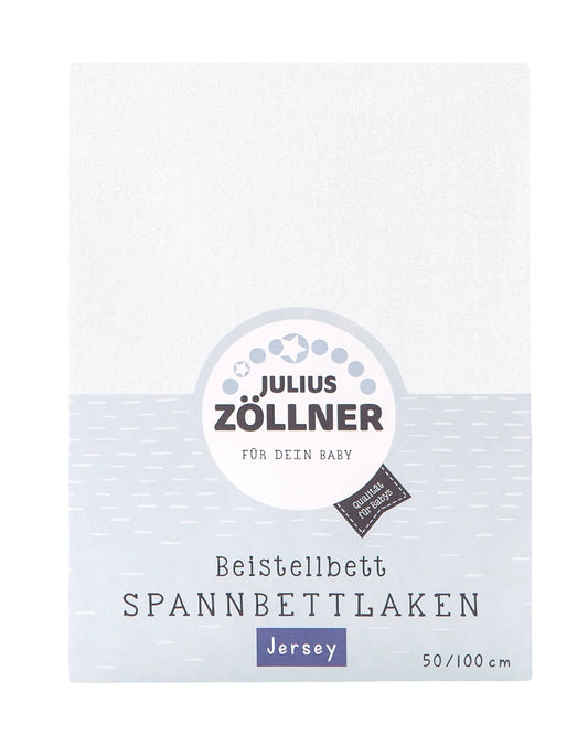 Julius Zöllner biela napínacia plachta jersey 50x100 cm