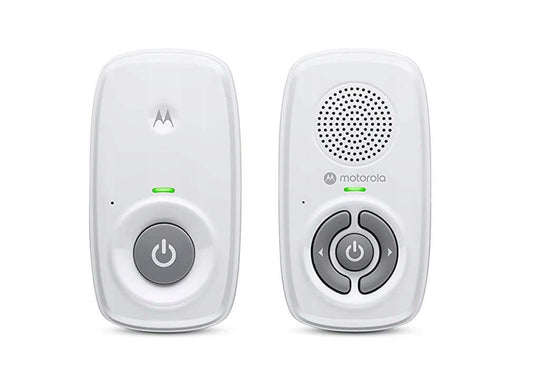 MOTOROLA MBP21 cyfrowa niania elektroniczna DECT 2, biała, zestaw z nadajnikiem i odbiornikiem