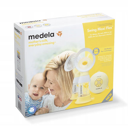 MEDELA Swing Maxi Flex podwójn laktator 2-fazowyU1, podwójny laktator elektryczny Medela w pudełku