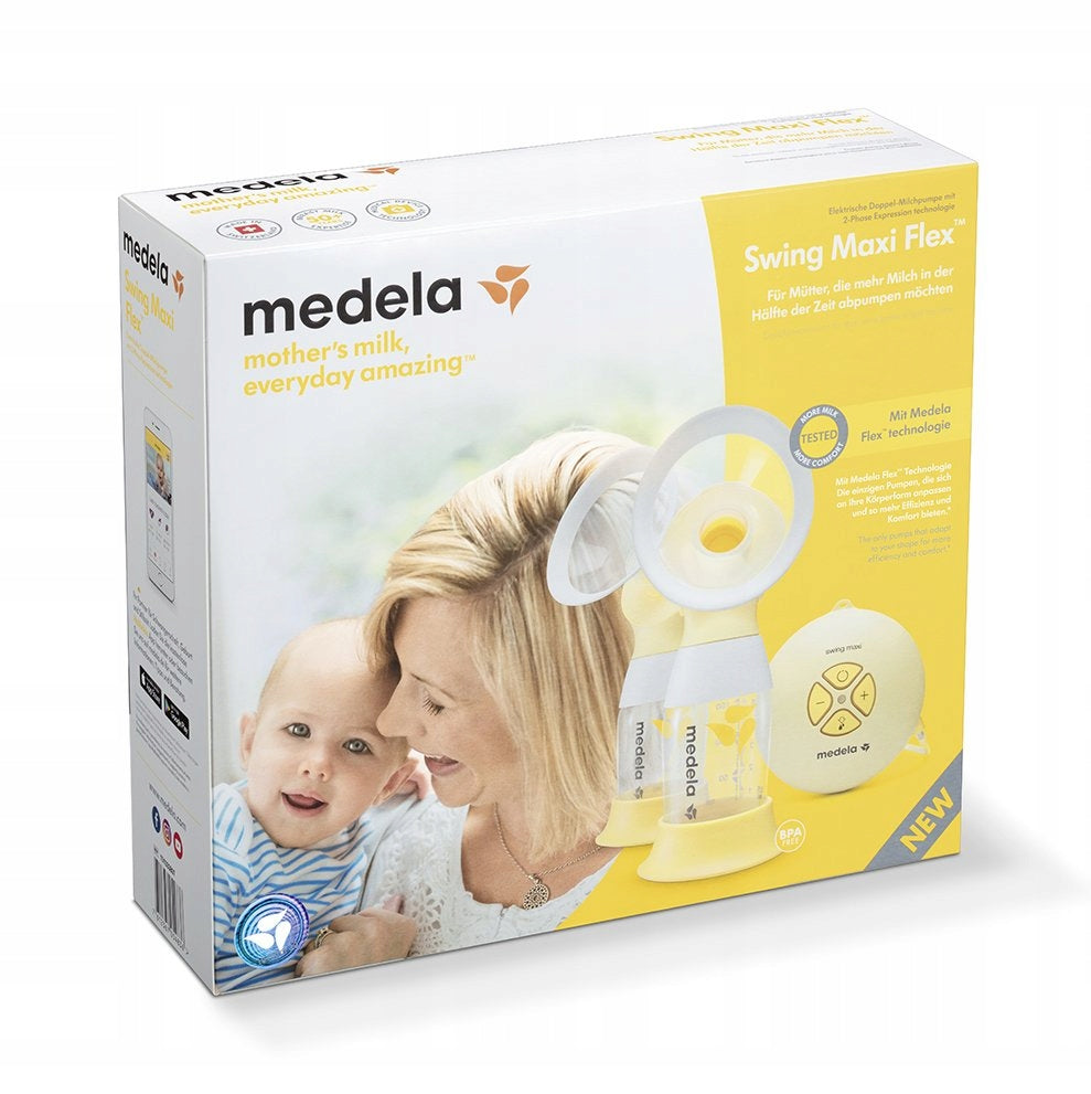 MEDELA Swing Maxi Flex dobbelt elektrisk brystpumpe med 2-faset teknologiU1
