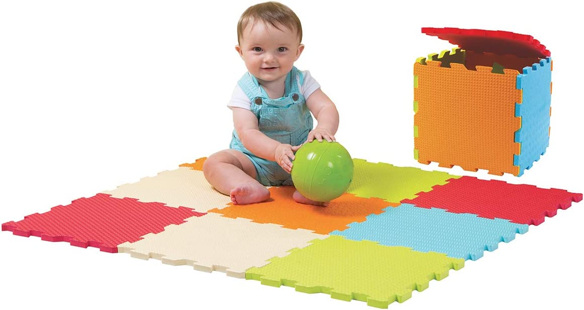 LUDI сгъваема пъзел-мат СЕНЗОРНА 90x90
