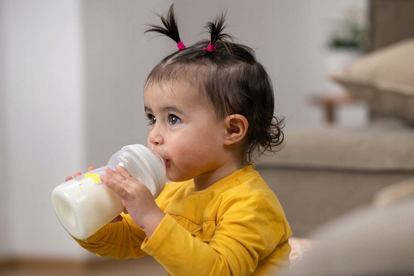 CHICCO NaturalFeeling fľaša 330 ml 6 m+, rýchly prietok