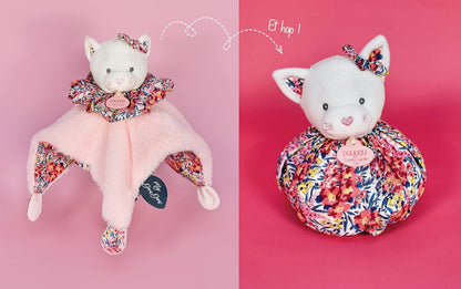 DOUDOU et COMPAGNIE komforter kocyk przytulanka MIŚ 25 cm