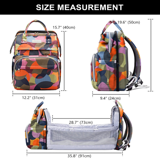 SNDMOR accessory backpack with possible replacement pack. Expandable travel-sized Ĺ'ook