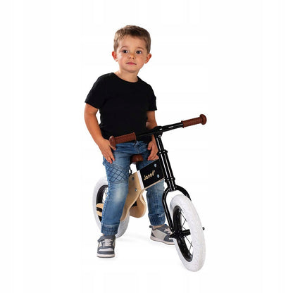 JANOD Bikloon Deluxe Ξύλινο ποδήλατο ισορροπίας 12" σέλα 40-46 εκ.