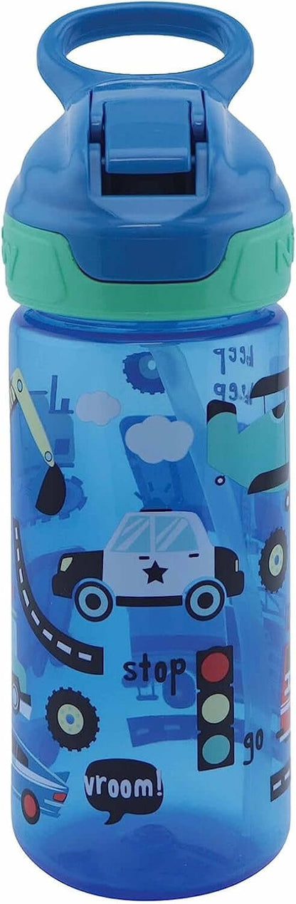 NUBY Flip-it Cup tritanowy kubek niekapek ze słomką i ustnikiem 3 l+ 360 ml – zdjęcie 2