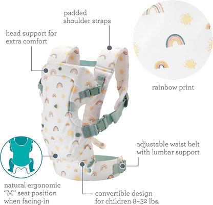 INFANTINO Flip 4v1 ergonomska nosilka 3-14,5kg