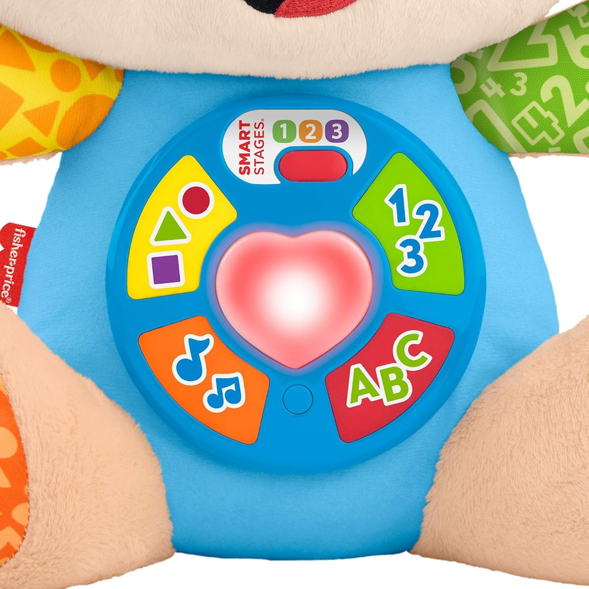 FISHER-PRICE JFD21 læringshvalp på 5 sprog SWE DAN FIN NOR