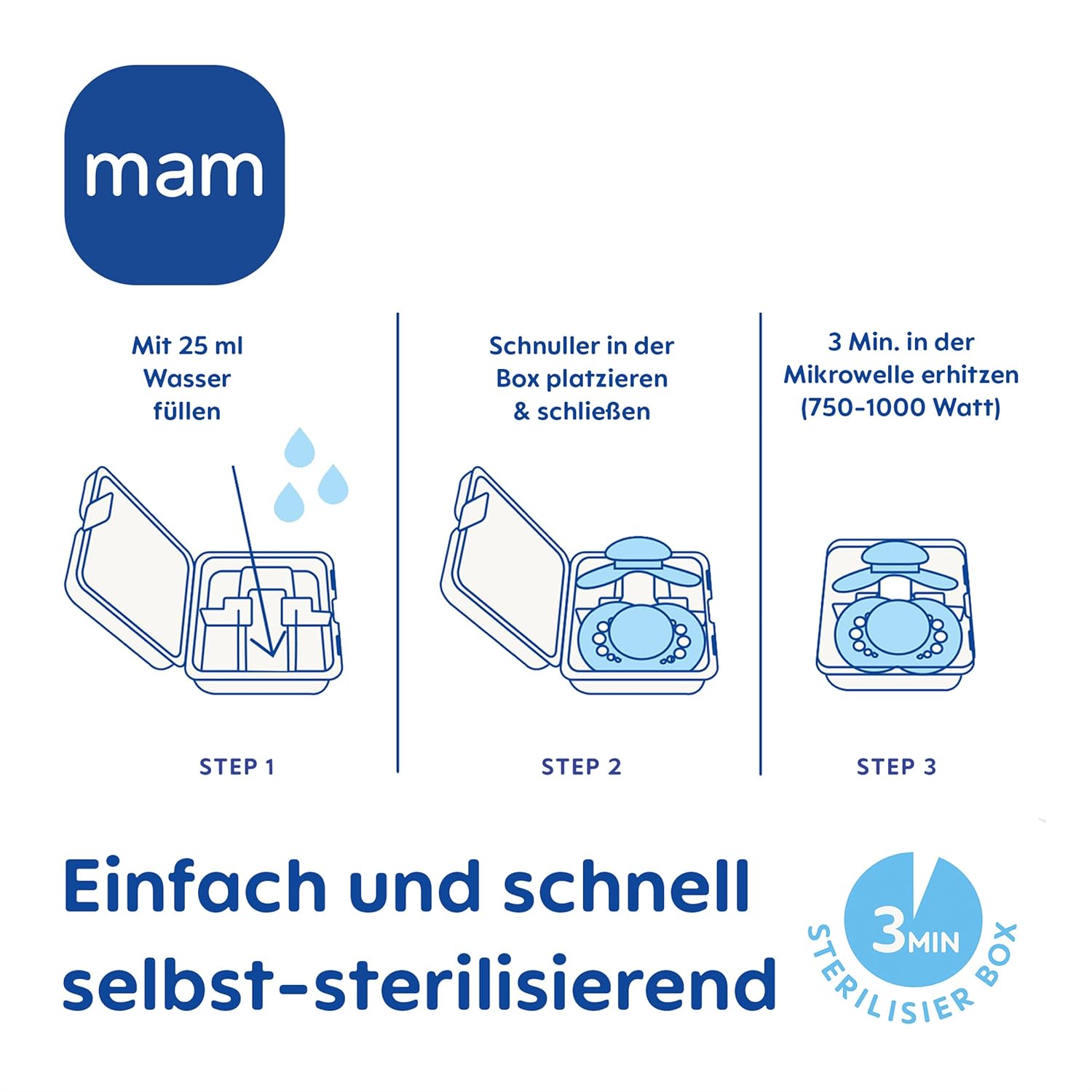 MAM Original silicone pacifiers 0–6m x4