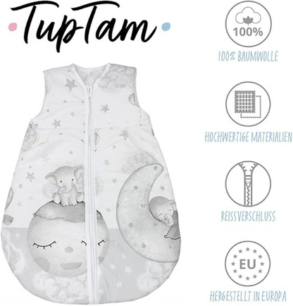 TUPTAM Ganzjahresschlafsack 2,5TOG Gr.56-62