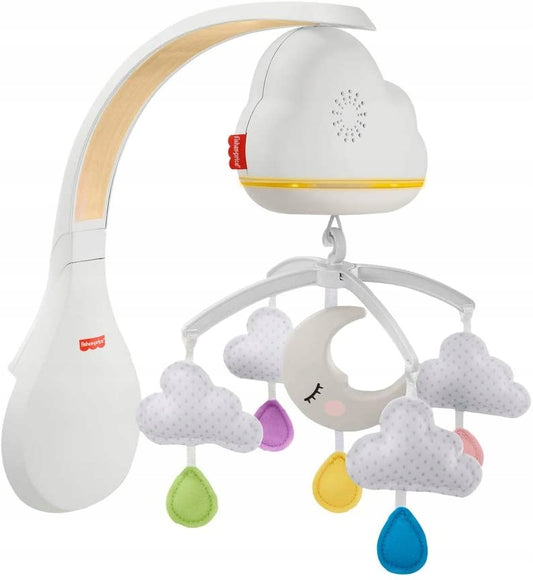 FISHER PRICE karuzela z czujnikiem hałasu, lampka "O