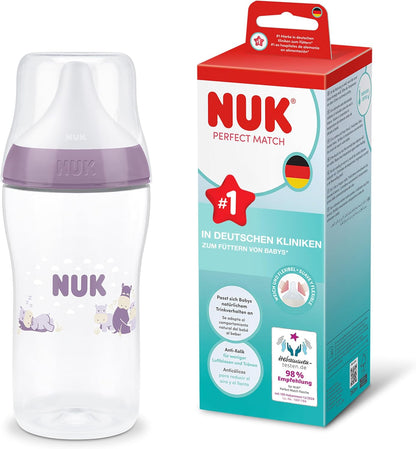 NUK Perfect Match butelka antykolkowa 260 ml 3m+
