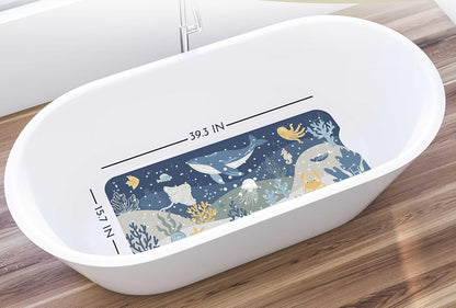 HOMERELLA rutschfeste Badewannenmatte aus Vinyl 40 x 100 cm