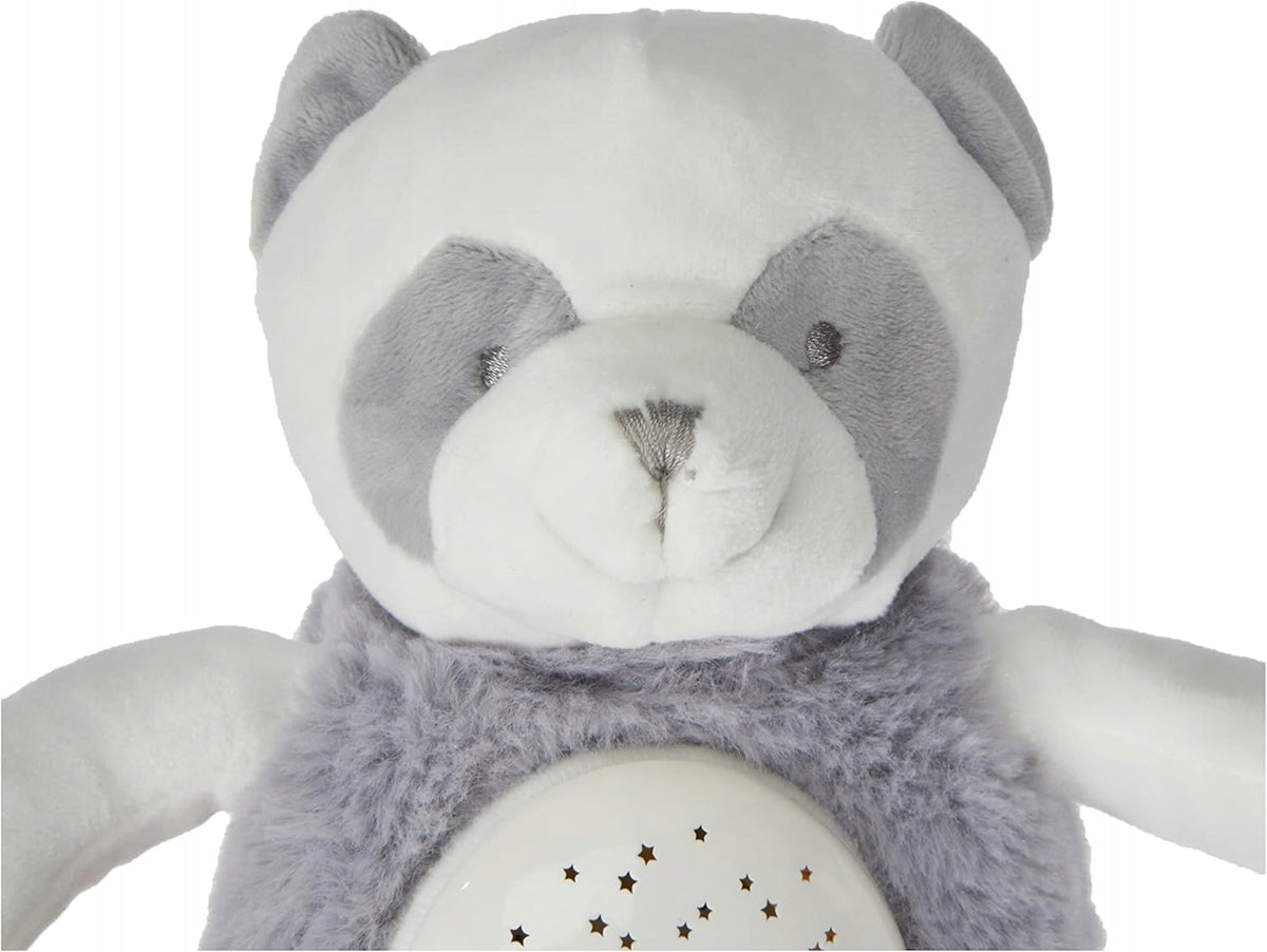 DOUDOU et COMPAGNIE jucărie de pluș cu proiector și melodie PANDA 25 cm
