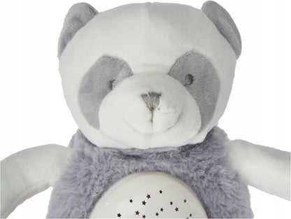 DOUDOU et COMPAGNIE jucărie de pluș cu proiector și melodie PANDA 25 cm