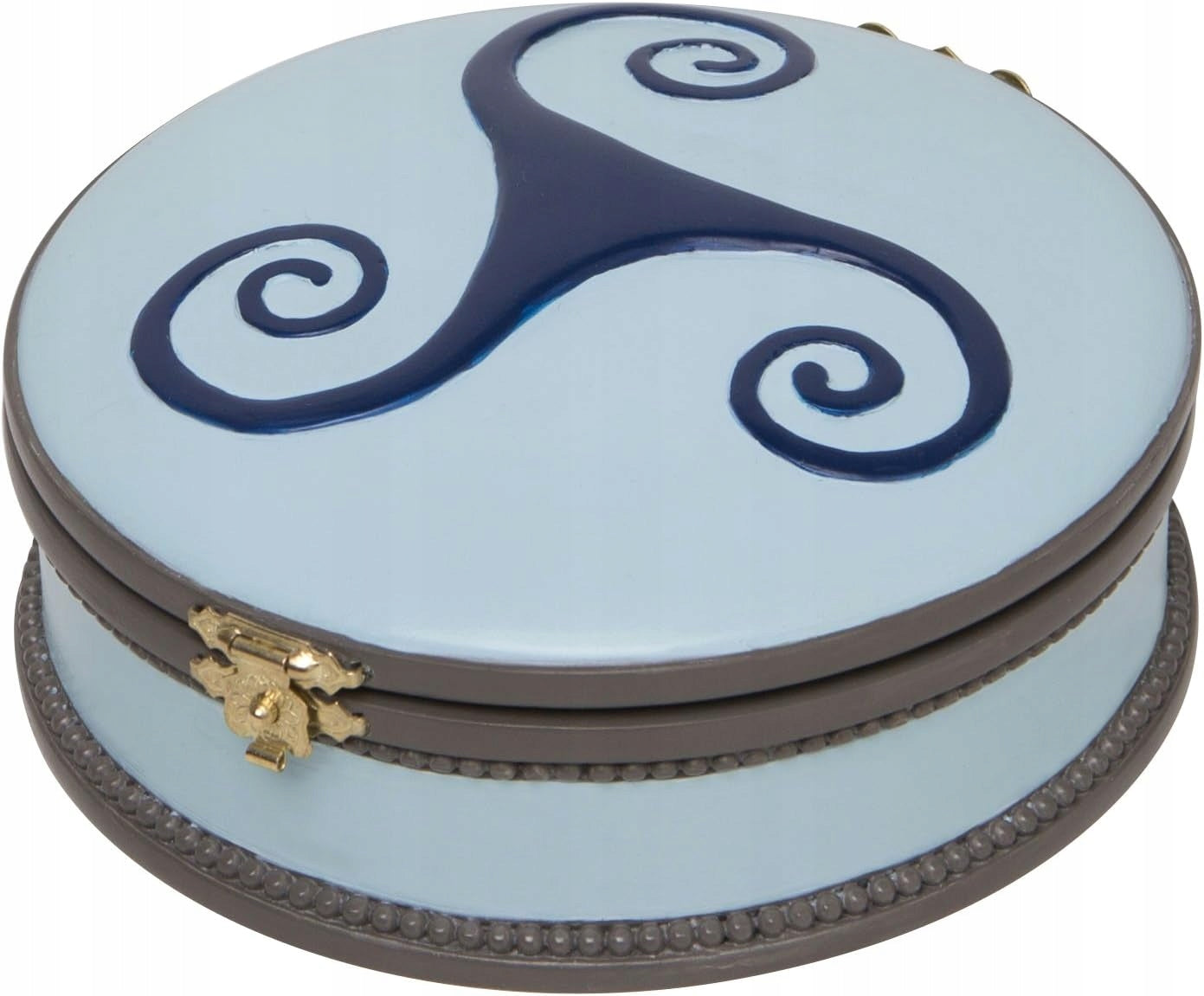 TROUSSELIER Ballerina music box in a metal case SWAN LAKE