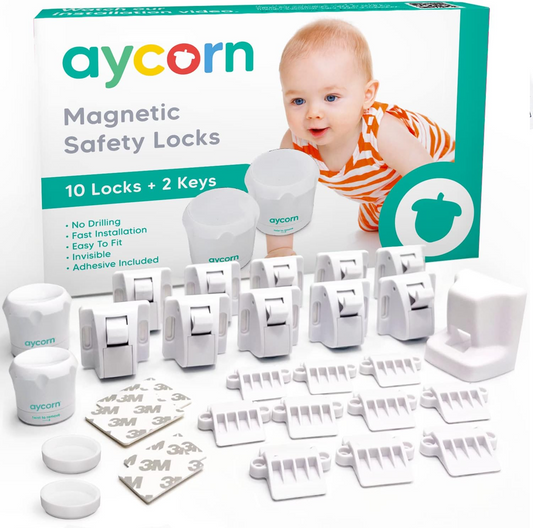 AYCORN protezioni per armadietti e cassetti 10 pezzi