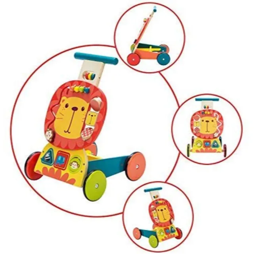 LABEBE fa járássegítő OROSZLÁN 34 30 db,5 44 db,5 cm 1–3 év