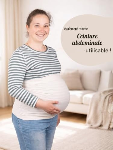 HOPPEDIZ Baby Bonding Top do kangurowania antracyt M