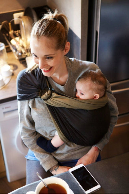 LOVE RADIUS sling cu inele pentru purtarea copilului