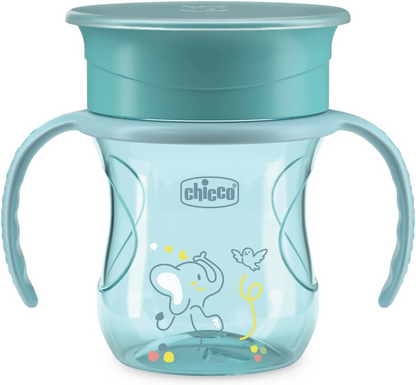CHICCO Perfect Cup tasse anti-fuite bec 360 degrés 200 ml 12 m+