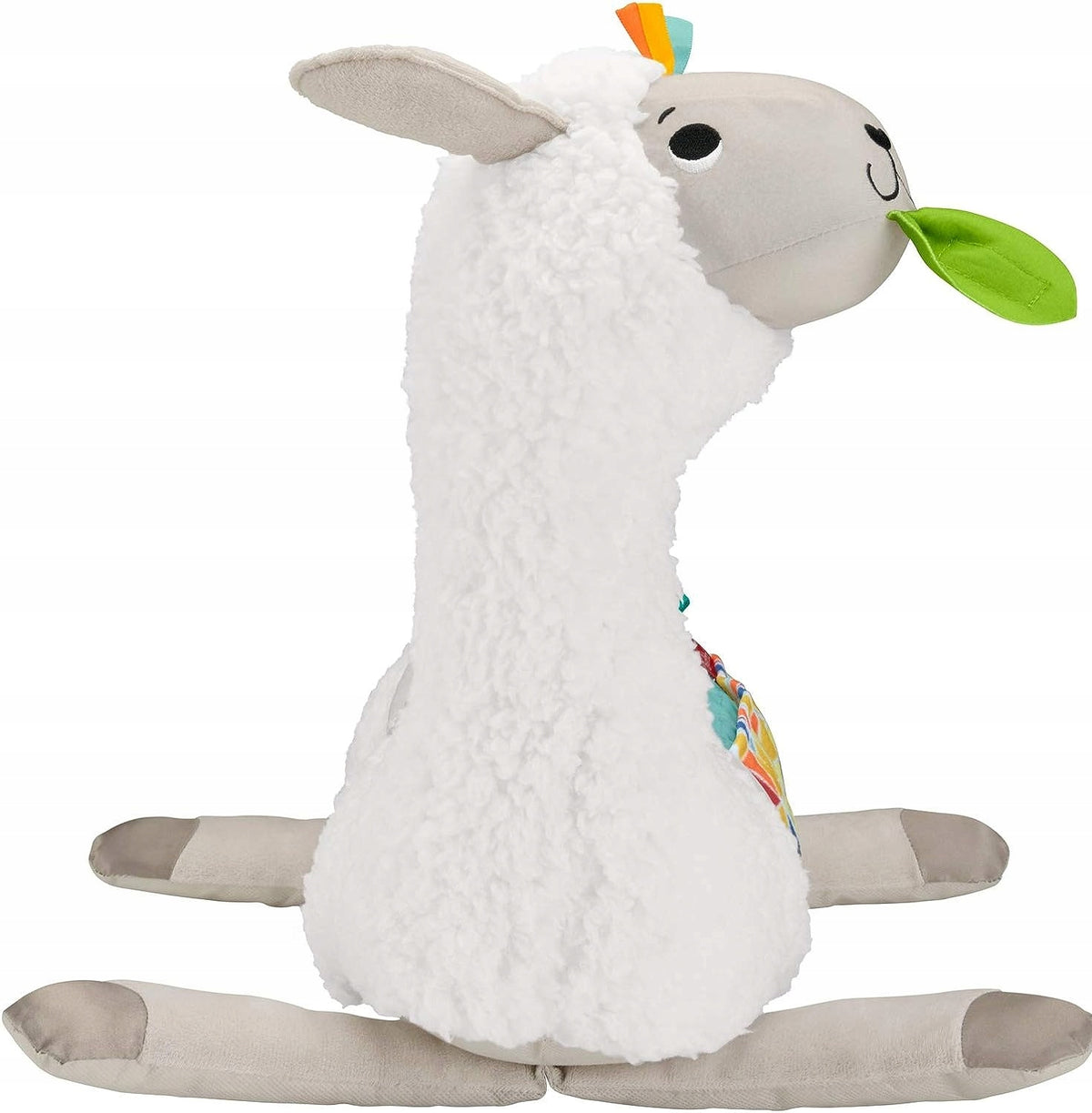 FISHER-PRICE GLK39 Lama do zabawy na brzuszku 34 x 45 cm, miękka lama do zabawy na brzuszku dla niemowląt 0+