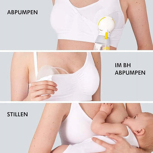 MEDELA biustonosz do karmienia i odciągania pokarmu 3w1 L – zdjęcie 2