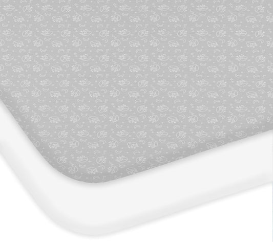 CHICCO NEXT2ME drap-housse pour lit bébé x2 50x83cm