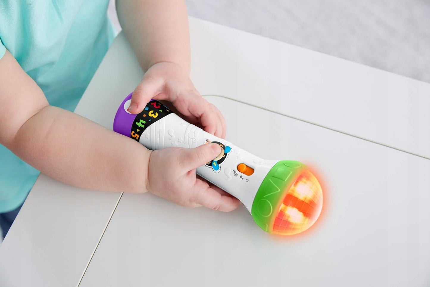 FISHER-.PRICE FBP32 interactive microphone GERMAN LANGUAGE