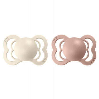 BIBS SUPREME Silikon-Schnuller 0-6 Monate SYMMETRISCH
