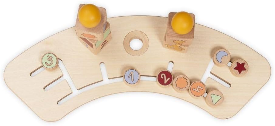 HAUCK Alpha Play Sorting Set tavă cu jucărie pentru scăunel