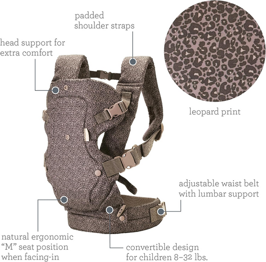 INFANTINO FLIP portabebés ergonómico 4 en 1 3,5 - 14,5 kg