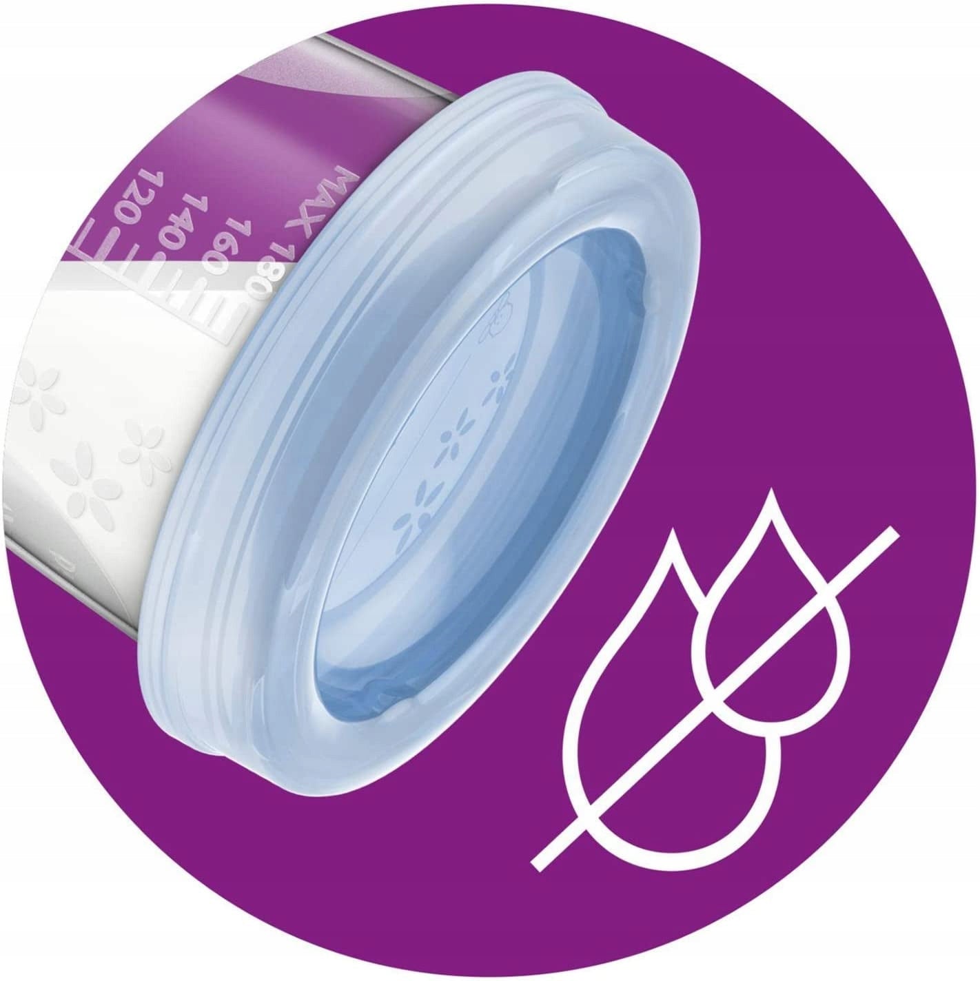 Recipiente PHILIPS AVENT pentru alimente x5 180 ml